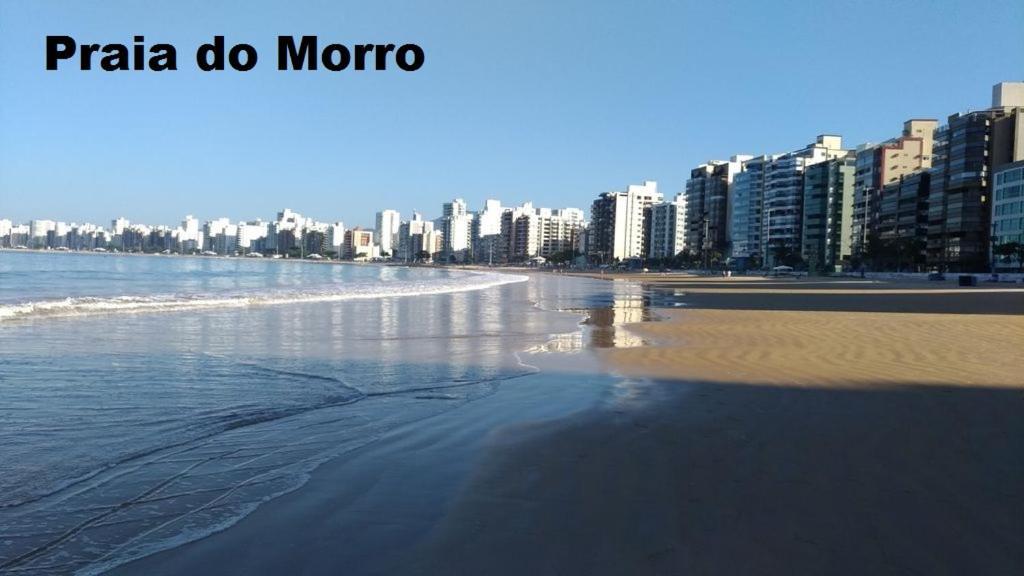 Apartamento Vista Mar 209 - 2 Quartos - Praia Do Morro - Predio Frente Mar - Varanda Com Vista Mar - Elevador - Atravessou A Avenida, Ja Esta Na Praia - Com Garagem - Internet Guarapari Exterior foto
